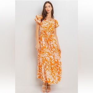 18 Beautiful Textured Ruffle Detailed Dress
